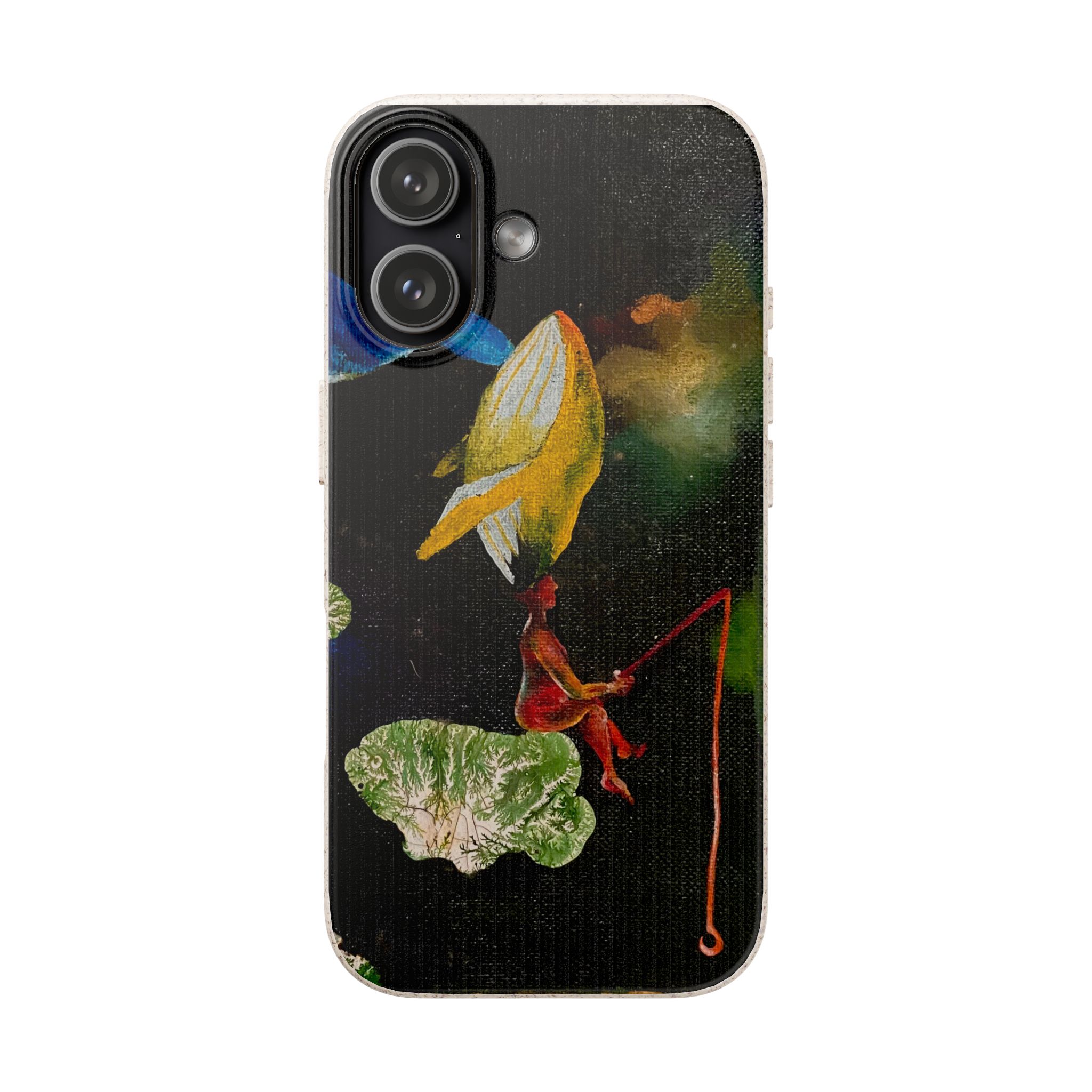 Art print on phone case