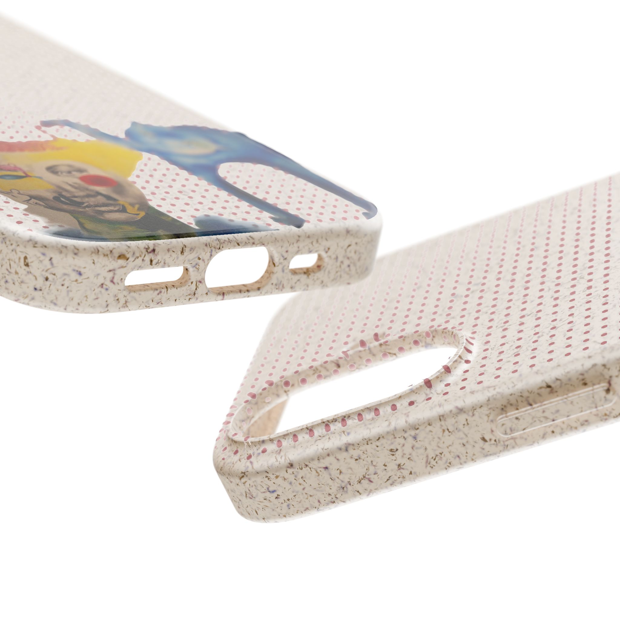 Art detail on phone case