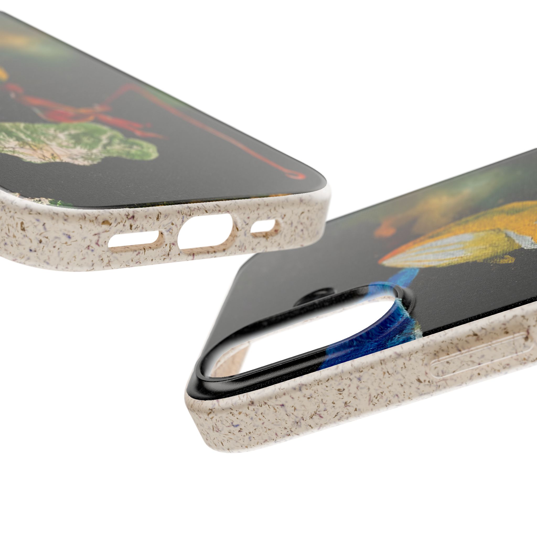 Art detail on phone case