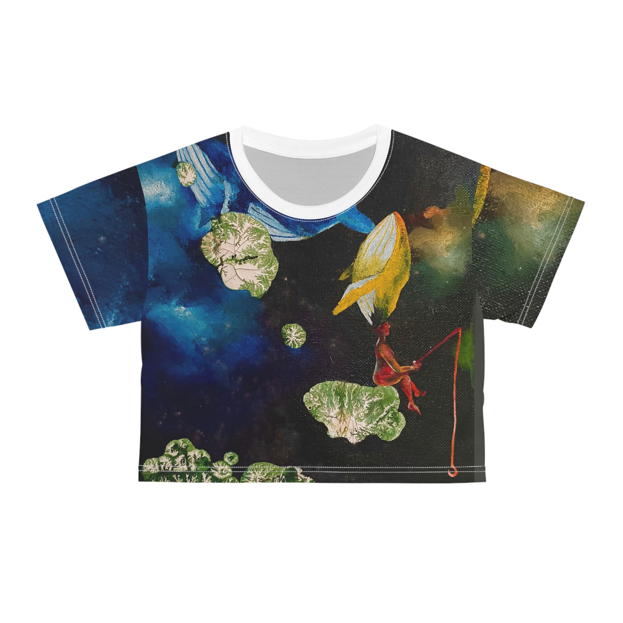 Embroidered item — front view