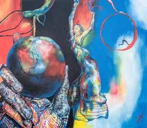 Corruption of Perspective Mural