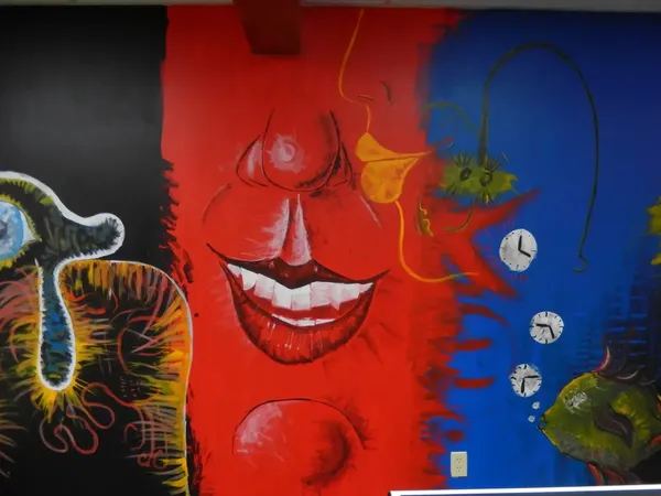 Laugh Mural
